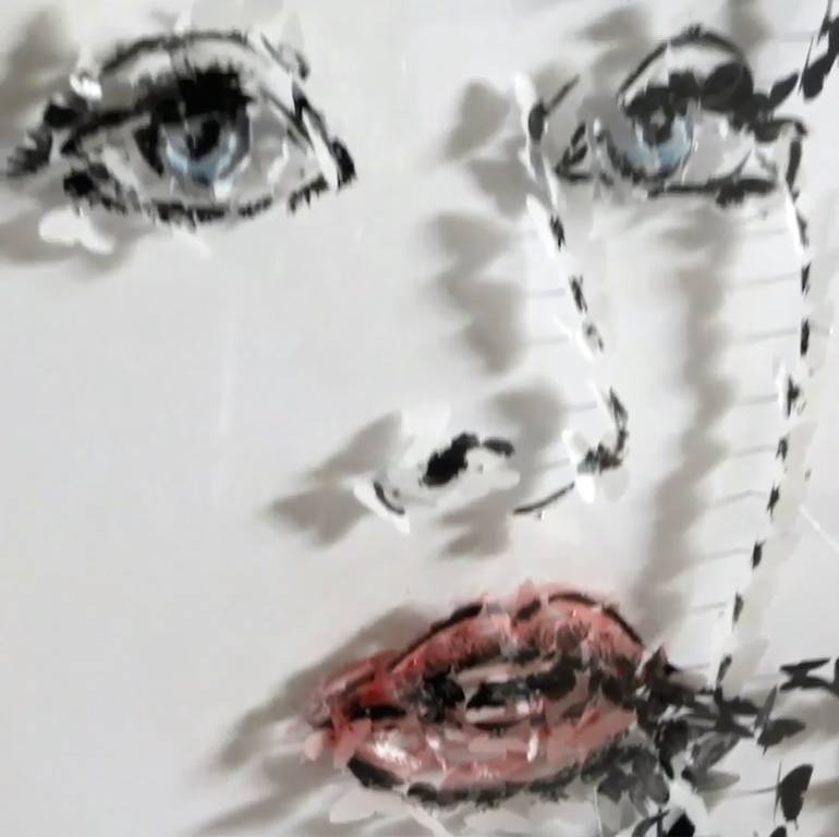 Original Pop Art People Sculpture by Gardani Art