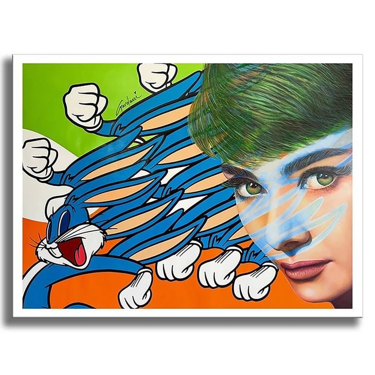 Original Realism Pop Culture/Celebrity Painting by Gardani Art