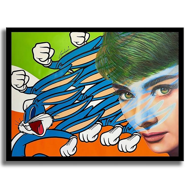 Original Realism Pop Culture/Celebrity Painting by Gardani Art