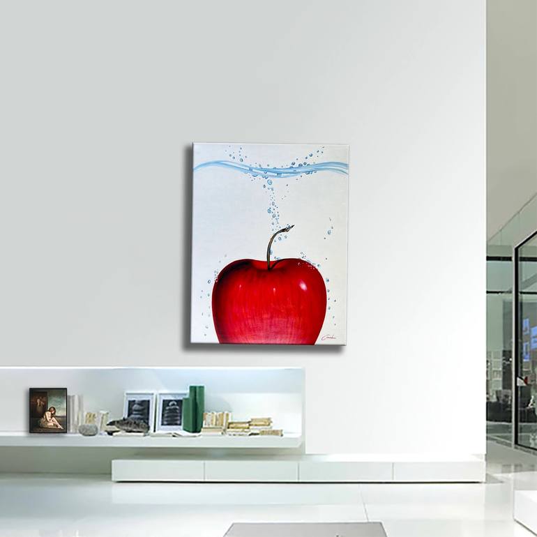 Original Realism Food & Drink Painting by Gardani Art