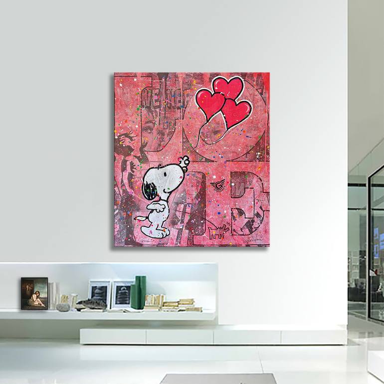 Original Pop Art Cartoon Printmaking by Gardani Art