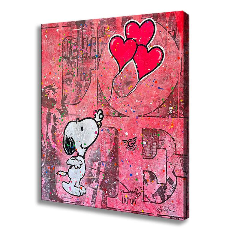 Original Pop Art Cartoon Printmaking by Gardani Art