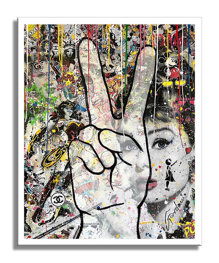 Original Pop Art Pop Culture/Celebrity Printmaking by Gardani Art