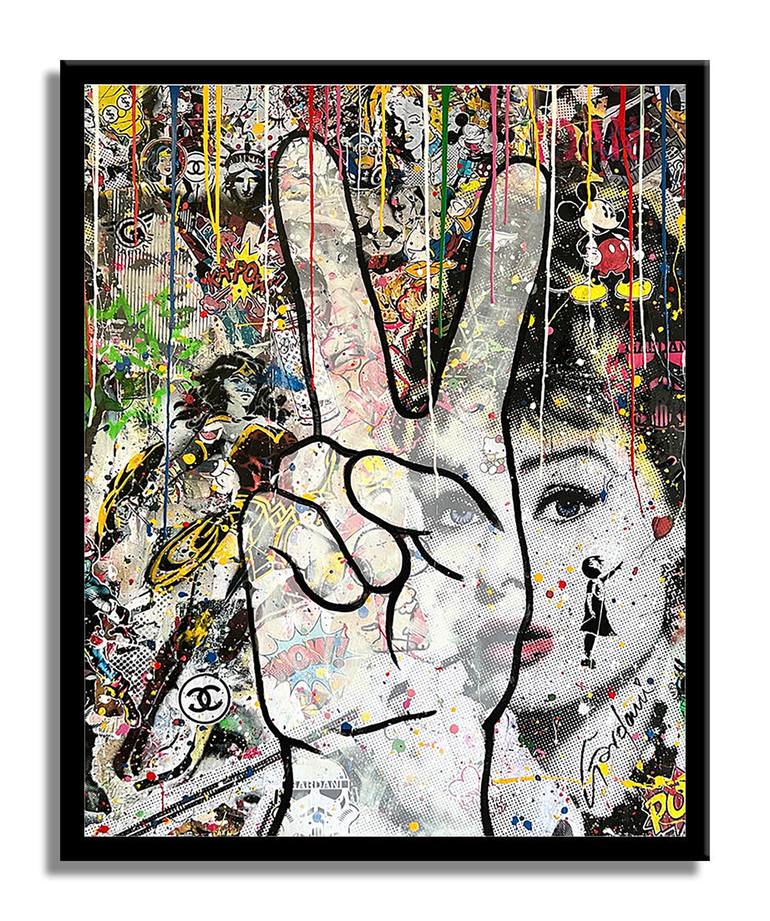 Original Pop Art Pop Culture/Celebrity Printmaking by Gardani Art