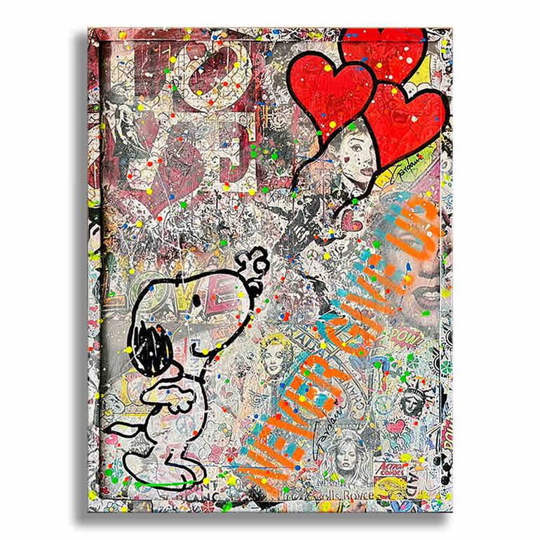 Original Pop Art Cartoon Printmaking by Gardani Art