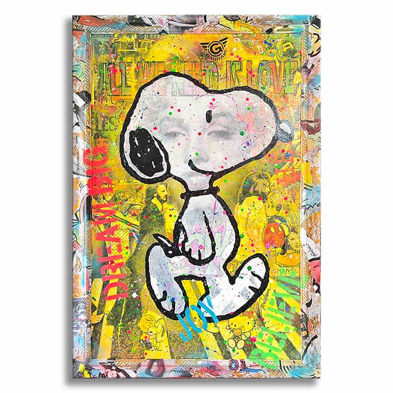 Original Pop Art Cartoon Printmaking by Gardani Art