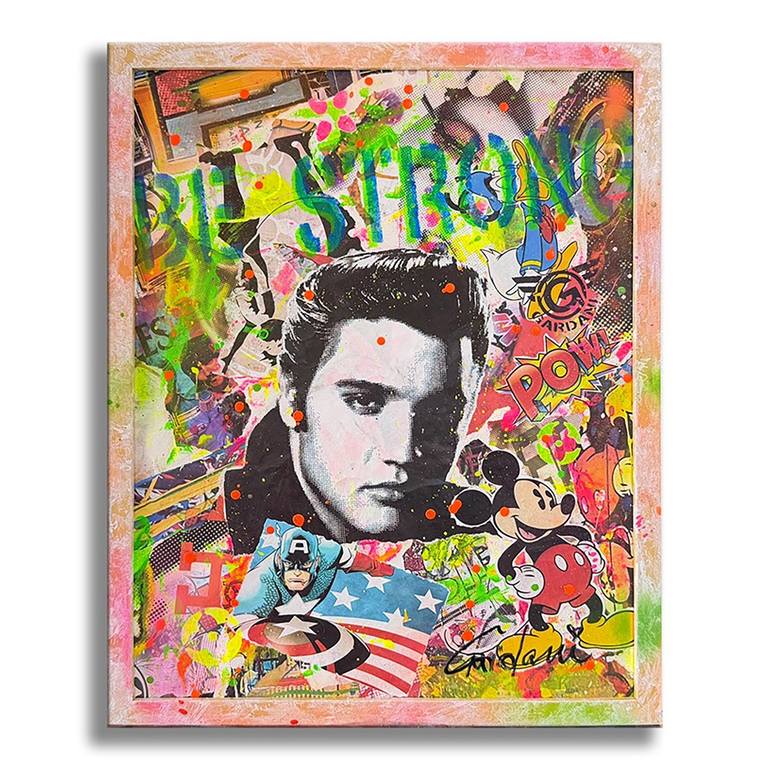 Original Pop CultureCelebrity Painting by Gardani Art Pop Art Art on Canvas Grace Kelly Star Original Painting on Canvas