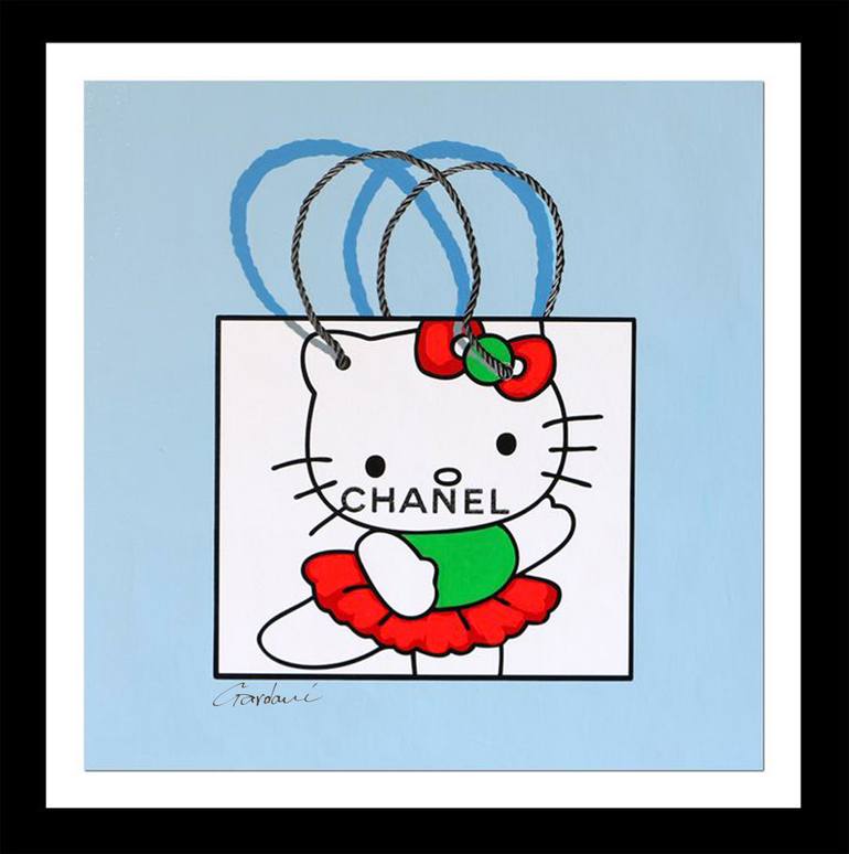 Original Figurative Comics Painting by Gardani Art