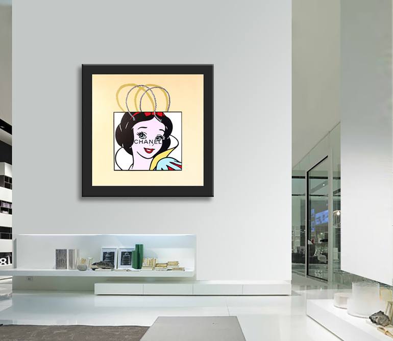 Original Contemporary Comics Painting by Gardani Art