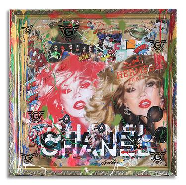 Chanel Kate Moss - Original Painting on Canvas thumb