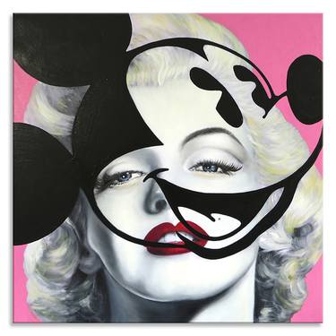 Marilyn - Mouse - Original Painting on Canvas thumb