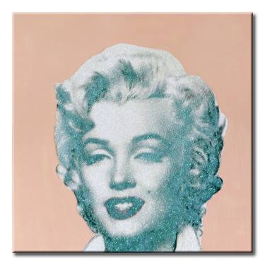 Marilyn the only one - Original Painting on Paper thumb