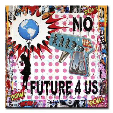 No Future for Us - Original Painting on Canvas thumb