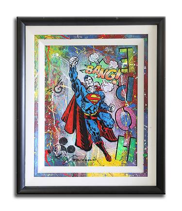 Superman Hope - Original Painting on Canvas thumb