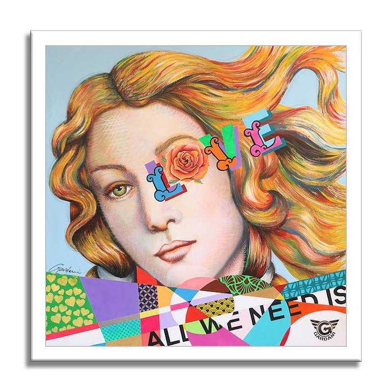 Original Contemporary People Painting by Gardani Art