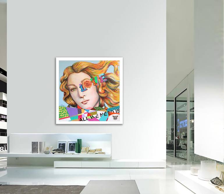 Original Contemporary People Painting by Gardani Art