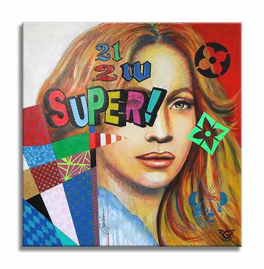 Super JLo - Original Painting on Canvas thumb
