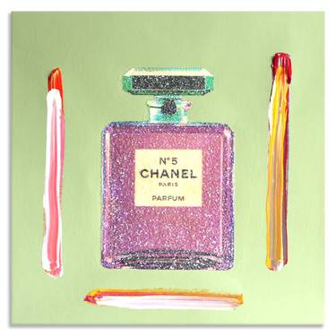 Chanel Spring - Original Painting on Canvas thumb