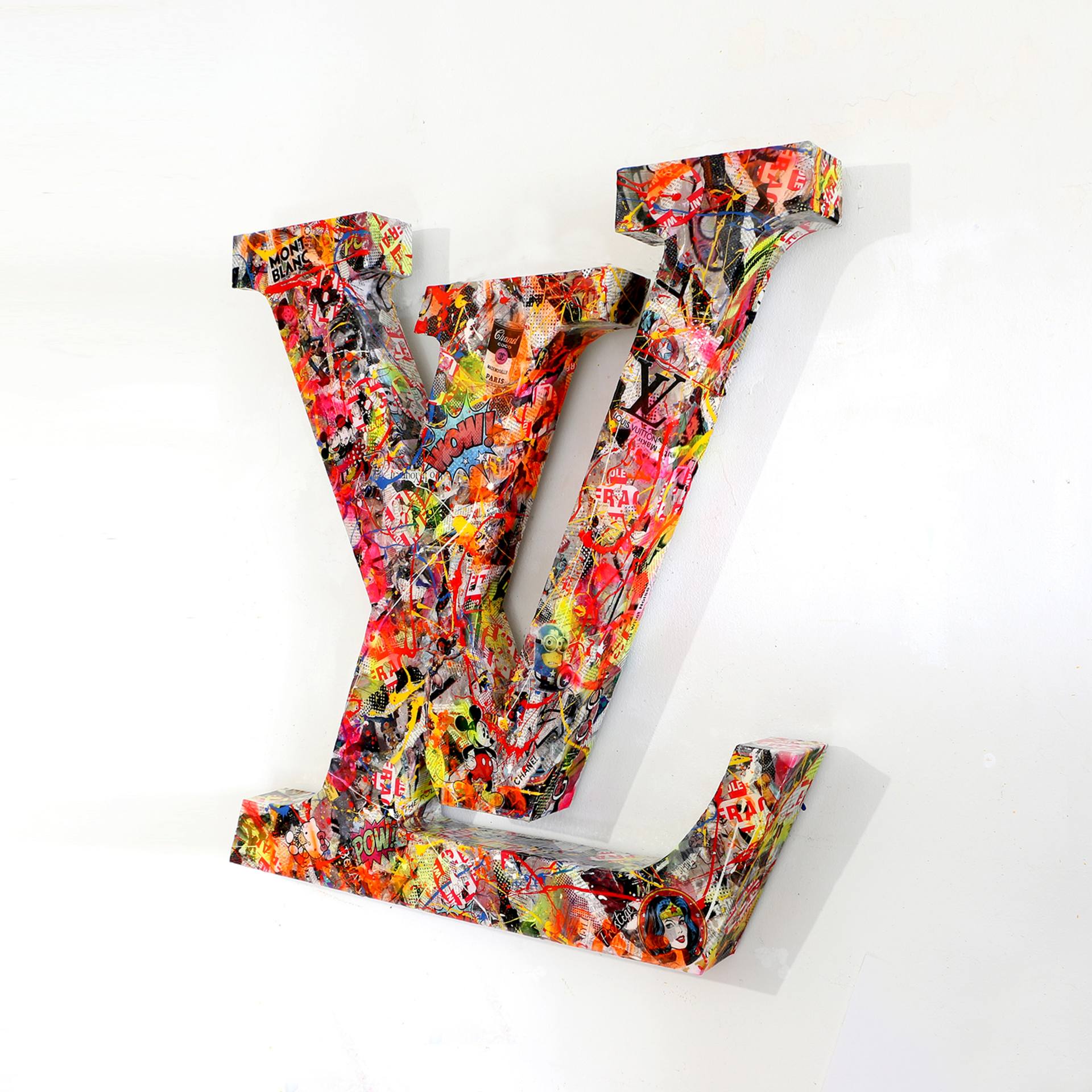 Louis Vuitton Wow - Sculpture Sculpture by GARDANI ART