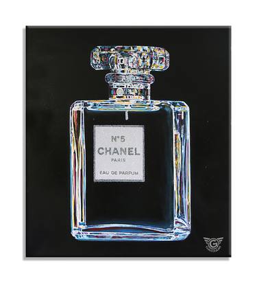 Chanel Parisien - Original Painting on Canvas thumb