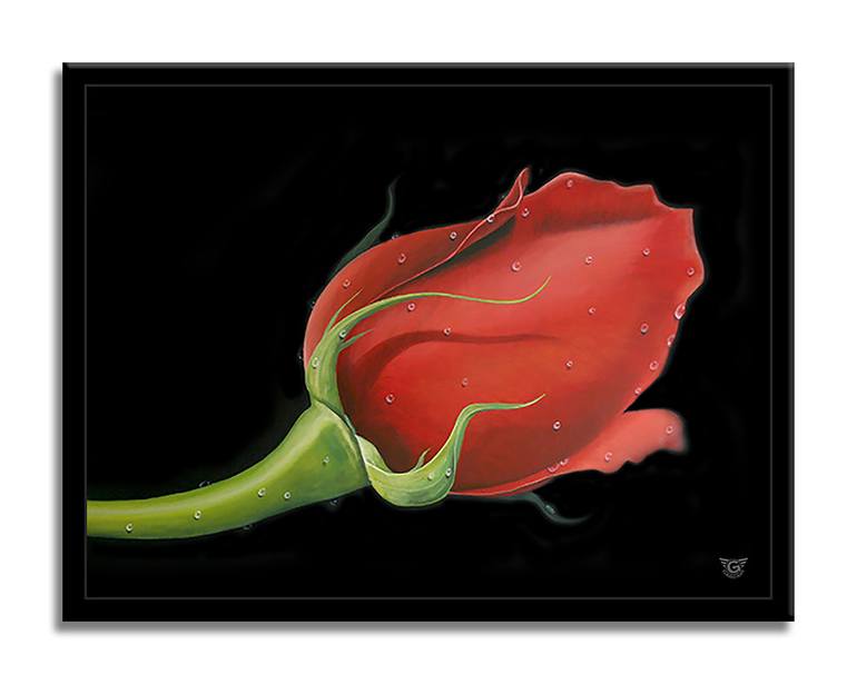 Original Realism Floral Painting by GARDANI ART