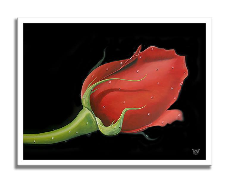 Original Realism Floral Painting by GARDANI ART