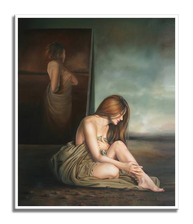 Original Realism Nude Painting by Gardani Art