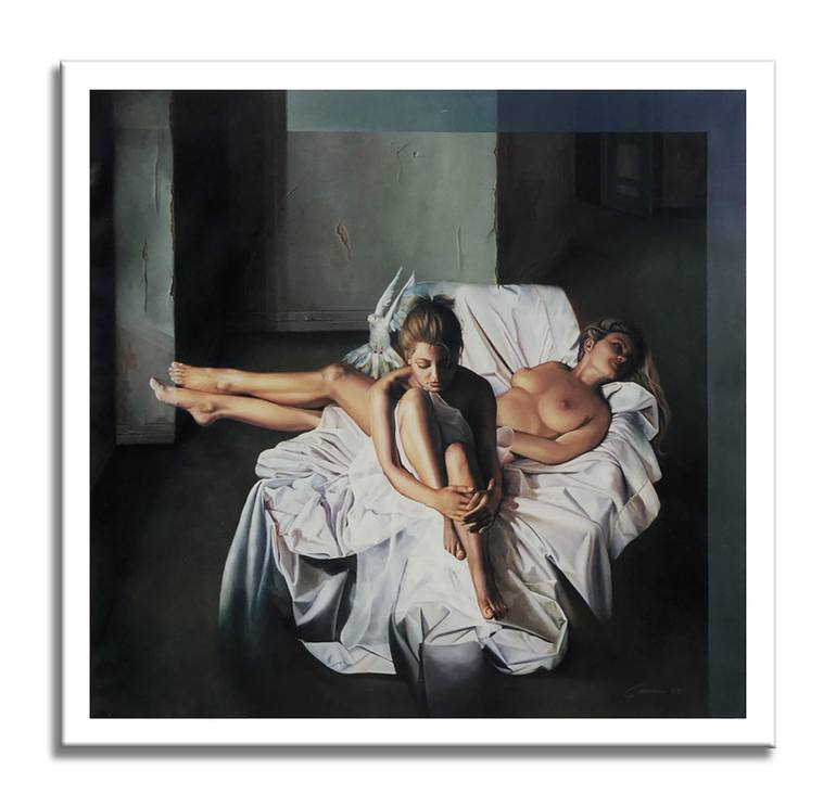 Original Realism Nude Painting by GARDANI ART