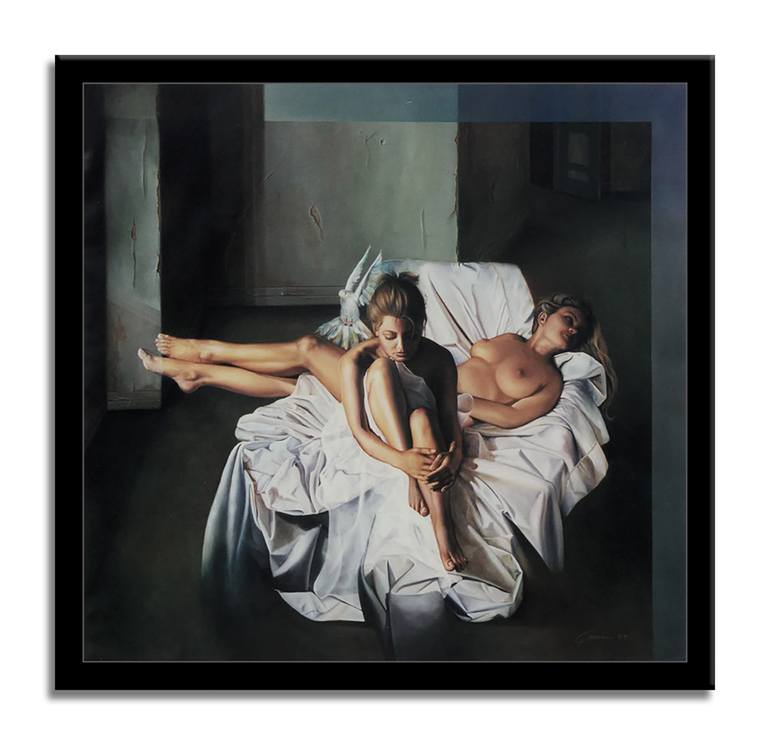 Original Realism Nude Painting by GARDANI ART