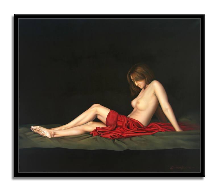 Original Realism Nude Painting by GARDANI ART