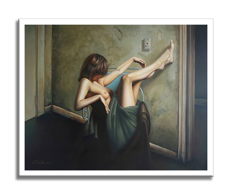 Original Realism Nude Painting by GARDANI ART