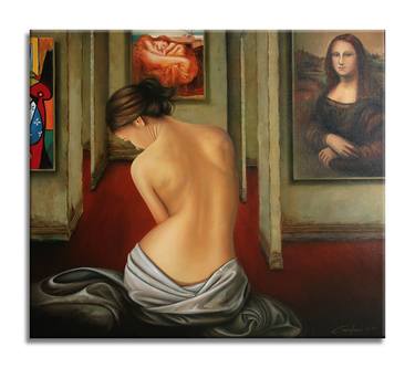 Original Realism Nude Paintings by GARDANI ART