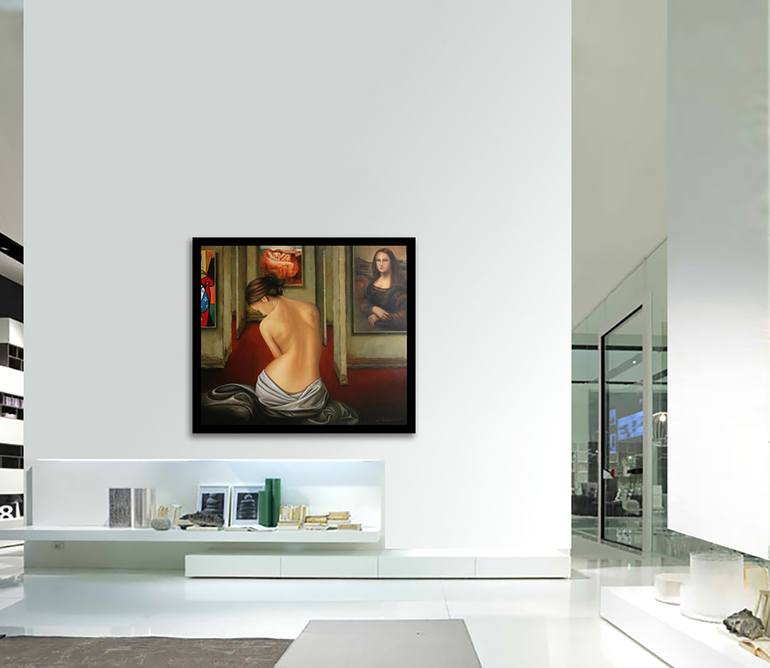 Original Realism Nude Painting by GARDANI ART