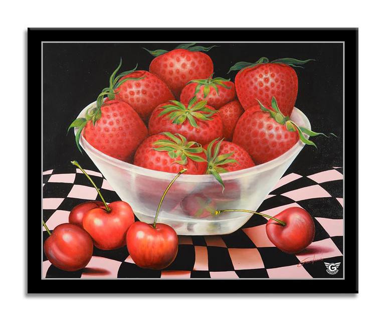 Original Realism Still Life Painting by GARDANI ART