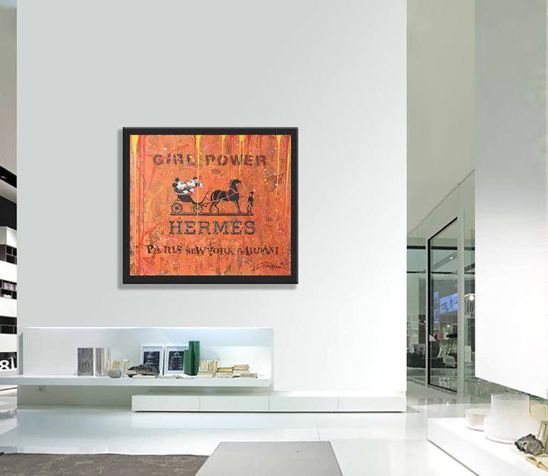Gardani Pop Art, Hello Kitty – Hermes Chanel Louis Vuitton - Giclee Print  on Canvas or Paper