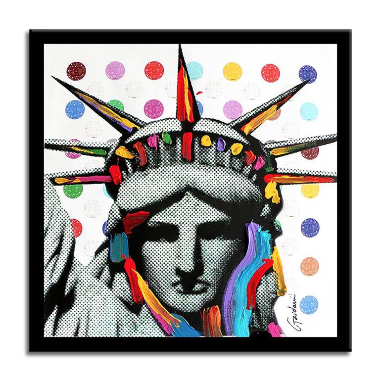 Original Pop Art Popular culture Printmaking by GARDANI ART