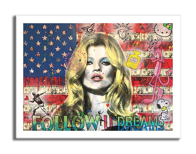 Original Pop Art Celebrity Painting by GARDANI ART