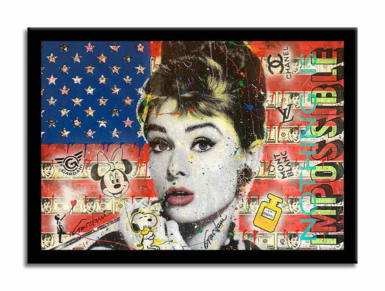 Original Pop Art Celebrity Painting by GARDANI ART