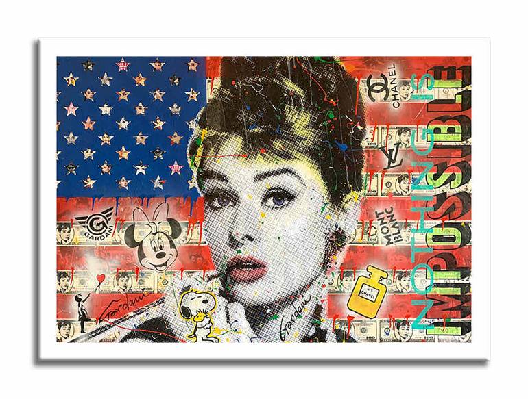 Original Pop Art Celebrity Painting by GARDANI ART