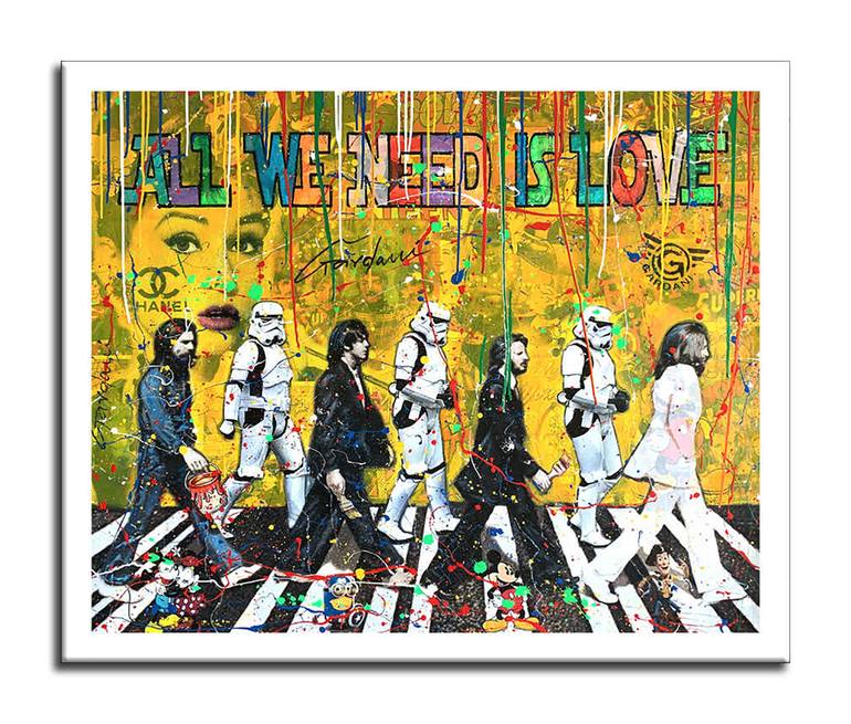 Original Pop Art Celebrity Painting by GARDANI ART