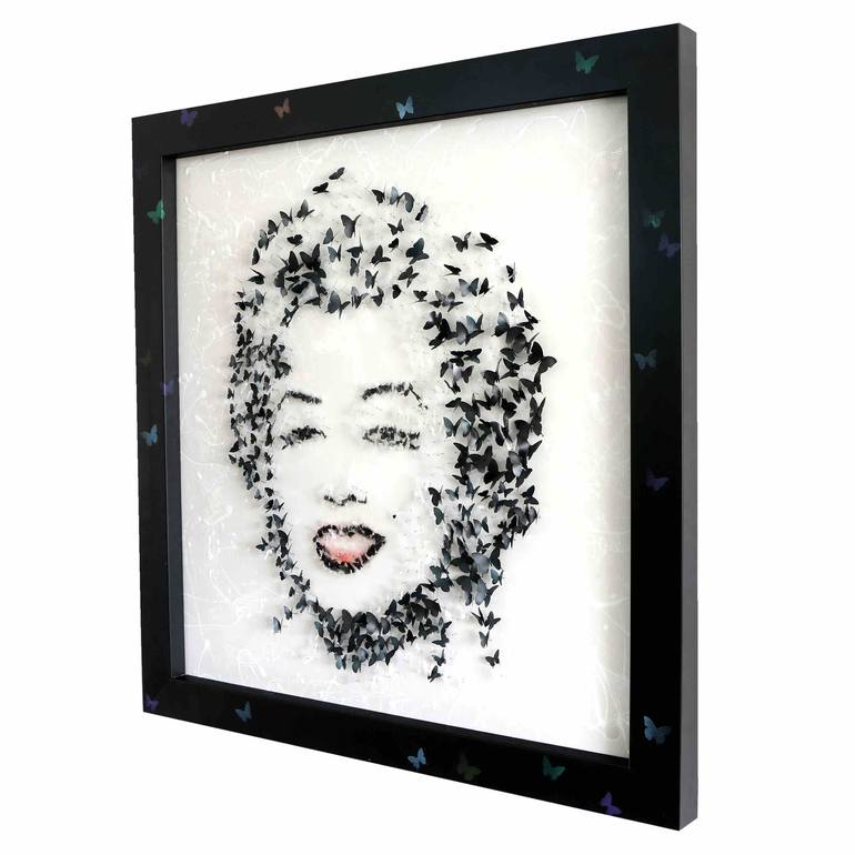 Original Pop Art Portrait Sculpture by Gardani Art