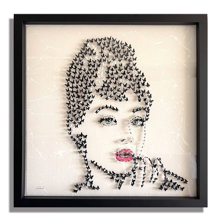 Original Pop Art Portrait Sculpture by Gardani Art