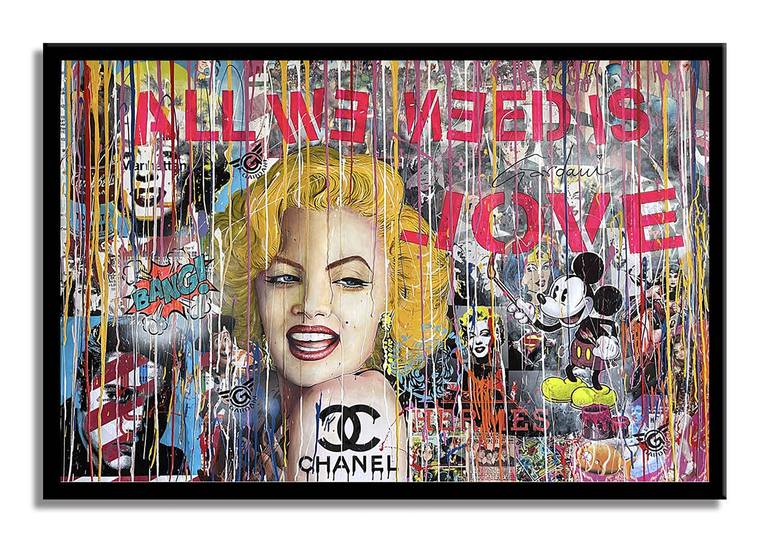 Original pop art Celebrity Painting by GARDANI ART