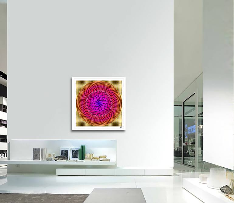 Original Pop Art Architecture Printmaking by Gardani Art