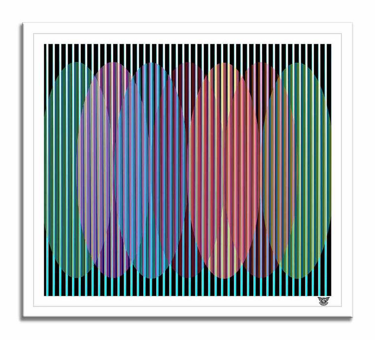 Original Pop Art Architecture Printmaking by Gardani Art