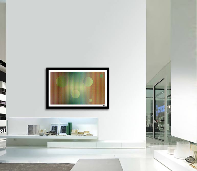 Original Pop Art Architecture Printmaking by Gardani Art