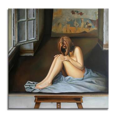 Original Pop Art Nude Paintings by GARDANI ART