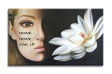 Never Give UP – Original Painting thumb