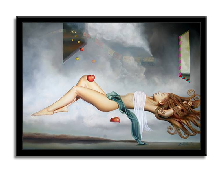 Original Realism Nude Painting by GARDANI ART