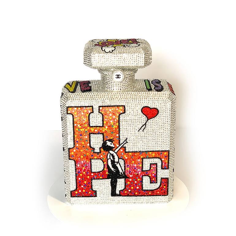 Original Pop Art Fashion Sculpture by Gardani Art